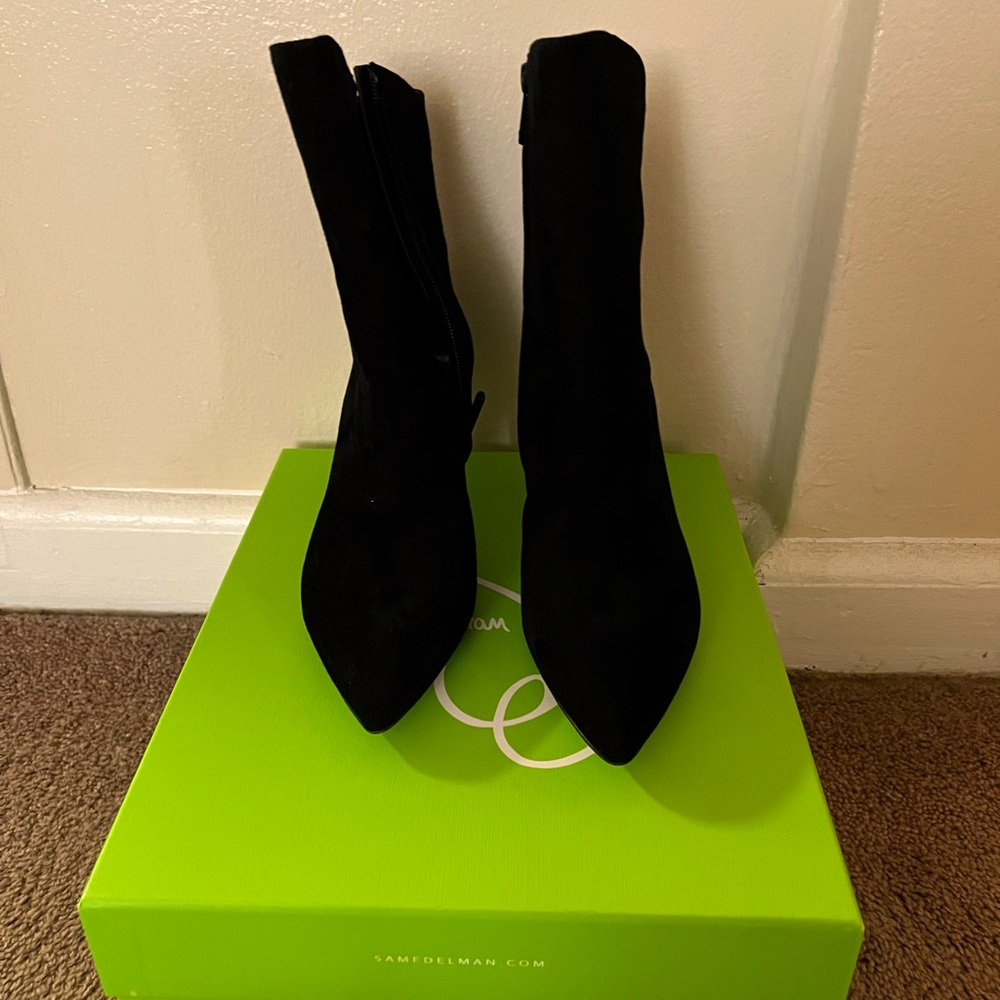 Black Suede Boots